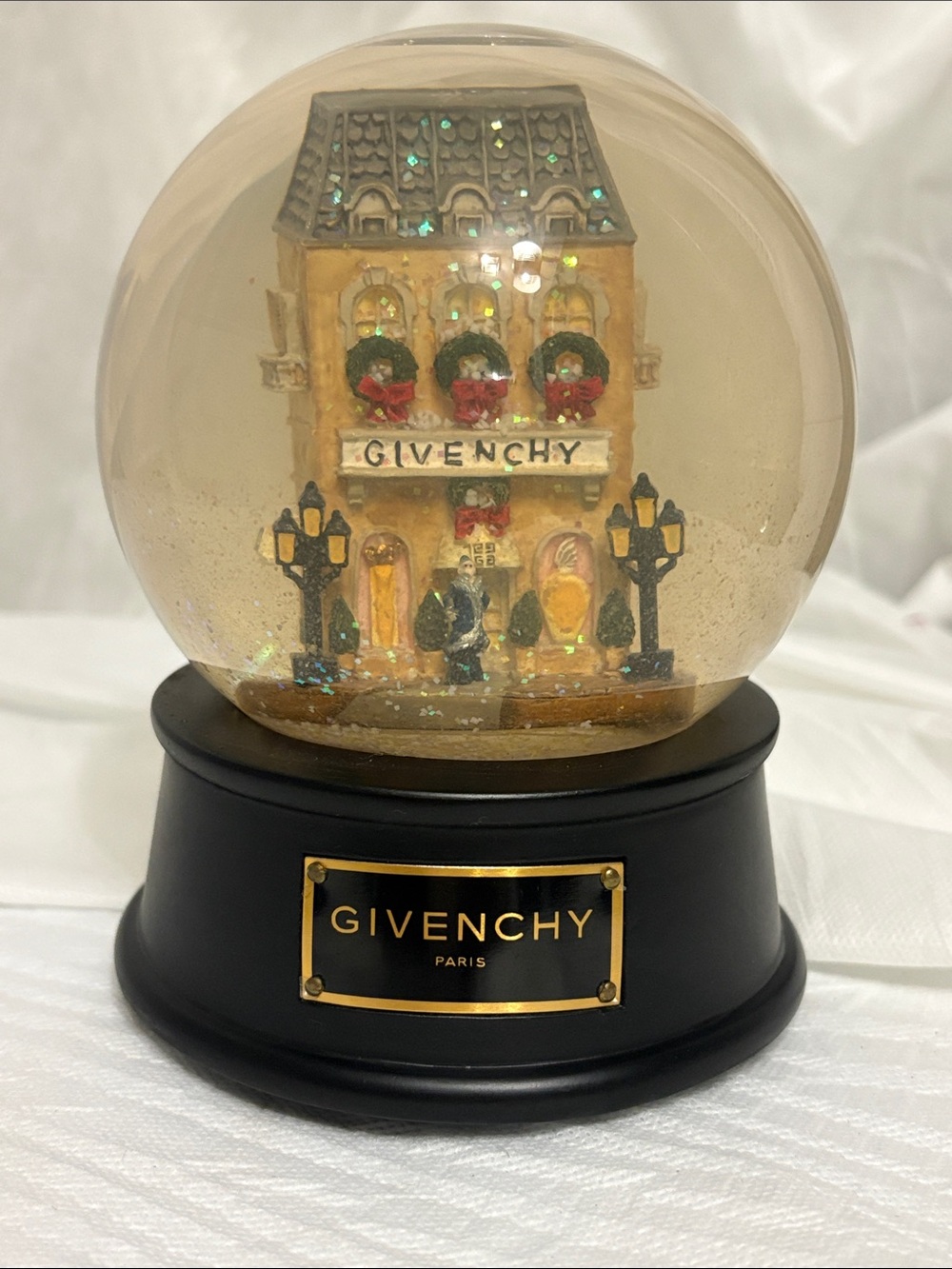 Givenchy Vintage Holiday Snow Globe